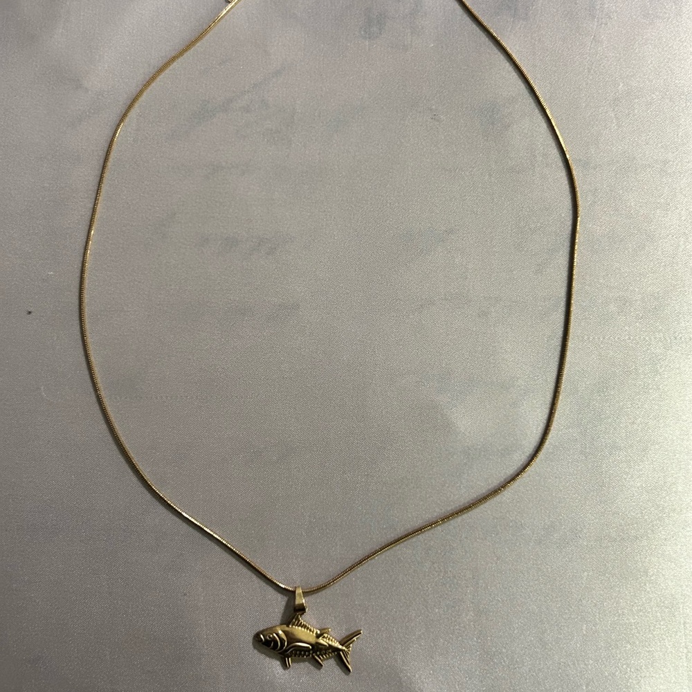 fish necklace